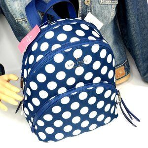 Kate Spade Backpack Karissa Nylon Seaside Dot